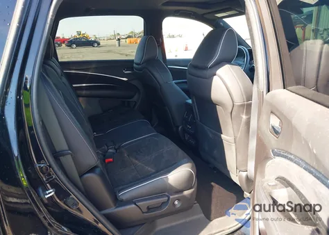 2020 Acura Mdx Technology A-Spec Packages z USA, uszkodzony, nr VIN 5J8YD4H09LL023364